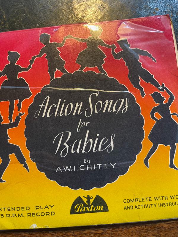 A. W. I. Chitty - Action Songs For babies