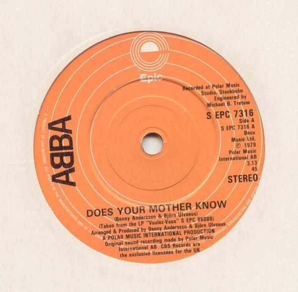 ABBA - Does Your Mother Know