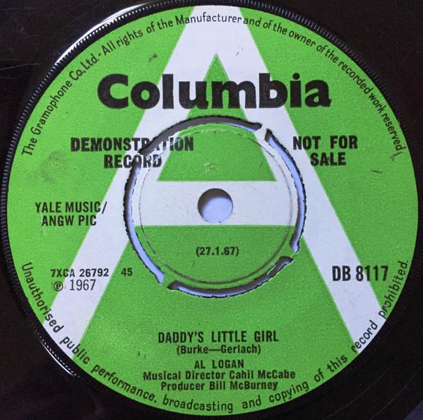 Al Logan - Daddy's Little Girl / If We Only Had Old Ireland Over Here