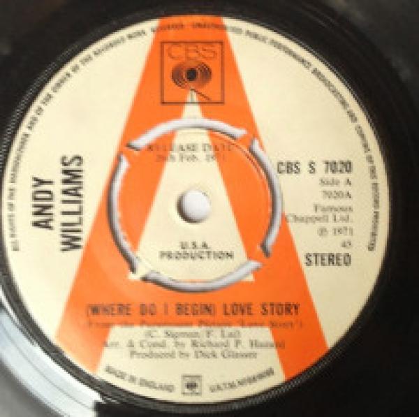 Andy Williams - (Where Do I Begin) Love Story