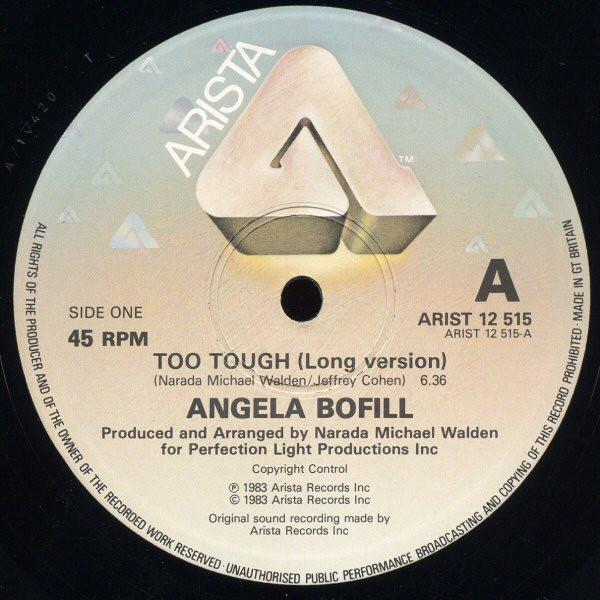 Angela Bofill - Too Tough (Long Version)