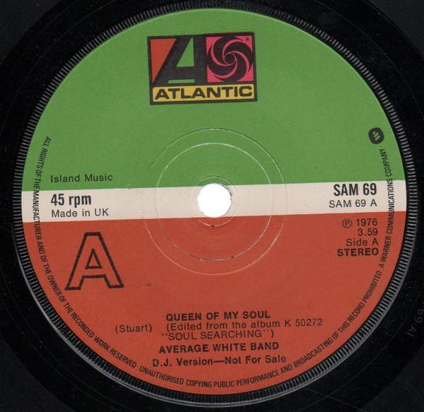 Average White Band - Queen Of My Soul