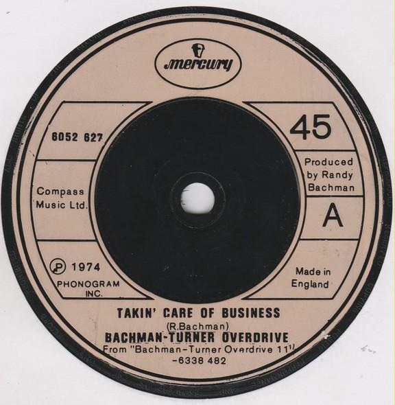 Bachman-Turner Overdrive - Takin' Care Of Business
