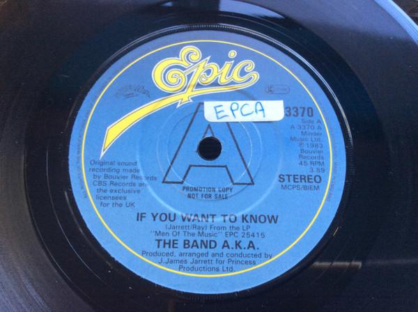 Band AKA - If You Want To Know