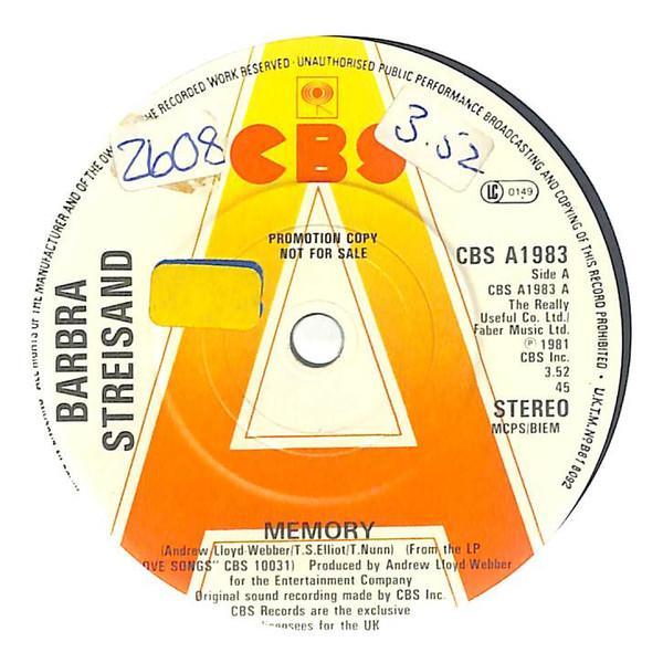 Barbra Streisand - Memory