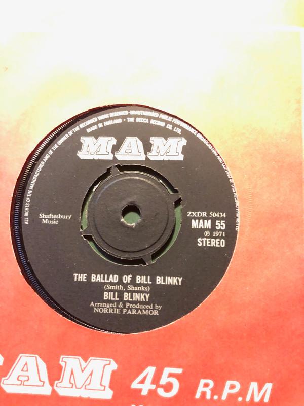 Bill Blinky - The Ballad Of Bill Blinky / Bill Blinky's Blinkin' Thinkin' Song
