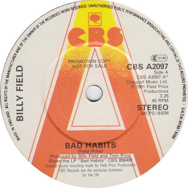 Billy Field - Bad Habits