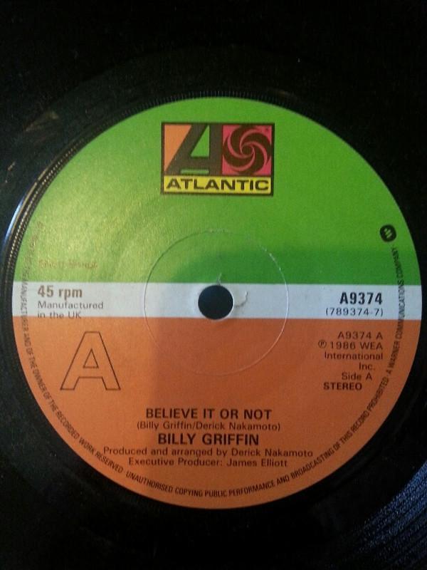 Billy Griffin - Believe It Or Not