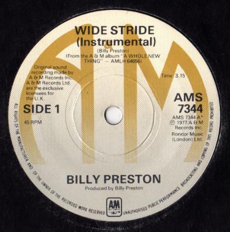Billy Preston - Wide Stride