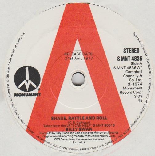 Billy Swan - Shake, Rattle And Roll