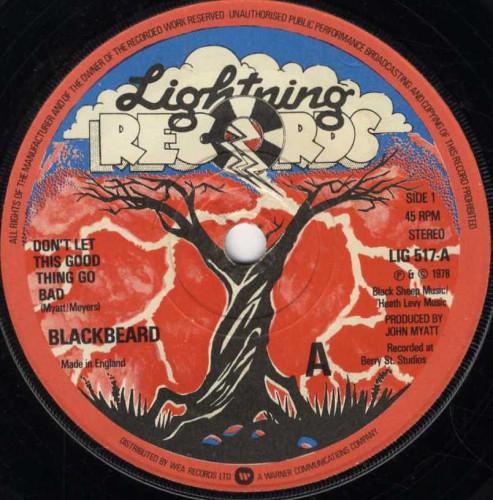Blackbeard  - Don't Let This Good Thing Go Bad