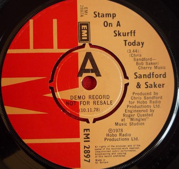 Bob Saker, Chris Sandford - Stamp On A Skurff Today