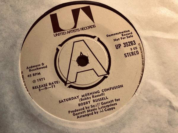 Bobby Russell - Saturday Morning Confusion