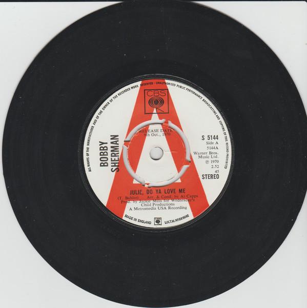 Bobby Sherman - Julie, Do Ya Love Me