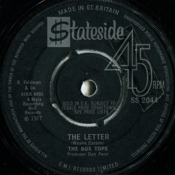 Box Tops - The Letter