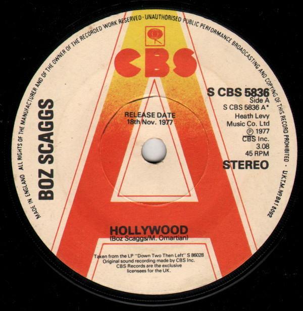 Boz Scaggs - Hollywood