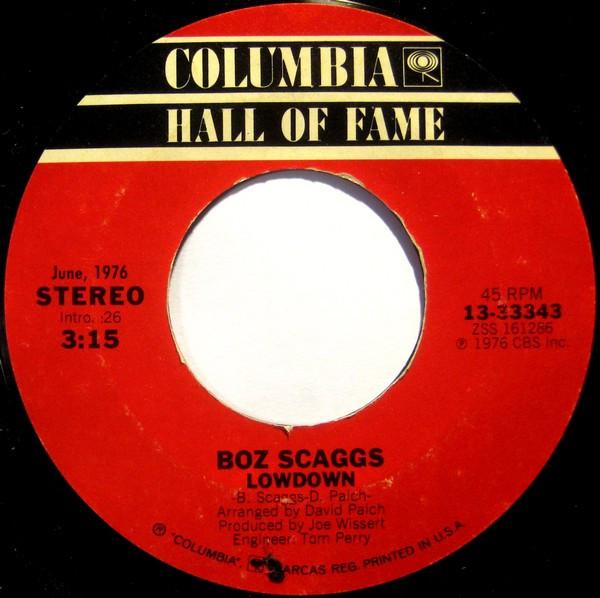 Boz Scaggs - Lowdown / Lido Shuffle