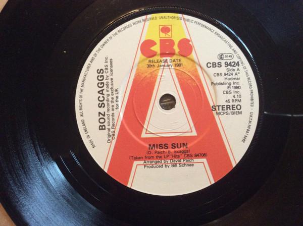 Boz Scaggs - Miss Sun