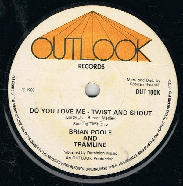 Brian Poole, Tramline (3) - Do You Love Me - Twist And Shout / Time And Tide