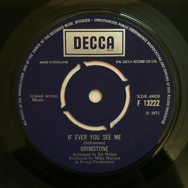 Brimstone (9) - If Ever You See Me