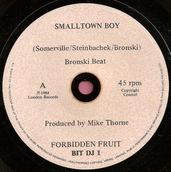 Bronski Beat - Smalltown Boy