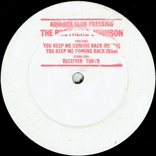 Brothers Johnson - You Keep Me Coming Back