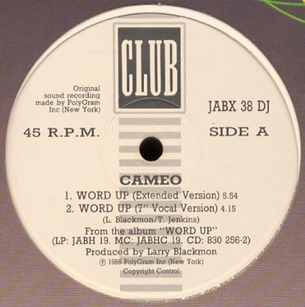Cameo - Word Up