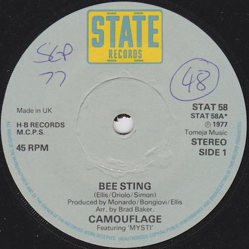 Camouflage (5) - Bee Sting
