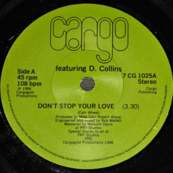 Cargo (2), Dave Collins (3) - Don't Stop Your Love