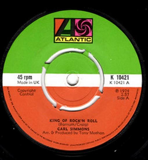 Carl Simmons (2) - King Of Rock 'N Roll