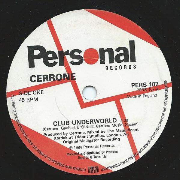 Cerrone - Club Underworld