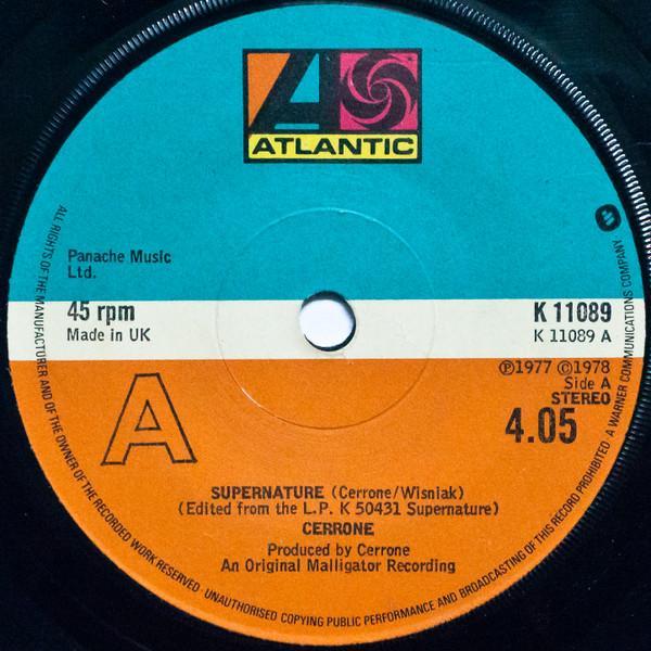 Cerrone - Supernature / Give My Love