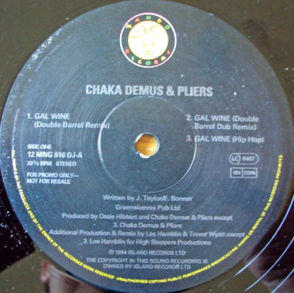 Chaka Demus & Pliers - Gal Wine