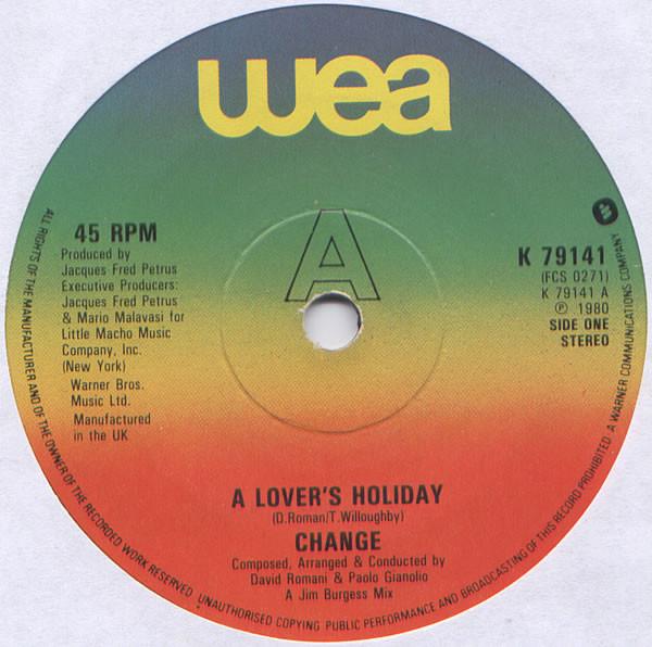 Change - A Lover's Holiday