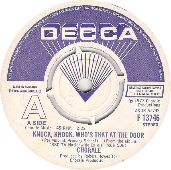 Chorale (4) - Knock, Knock, Who's That At The Door