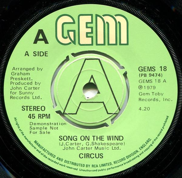 Circus (42) - Song On The Wind
