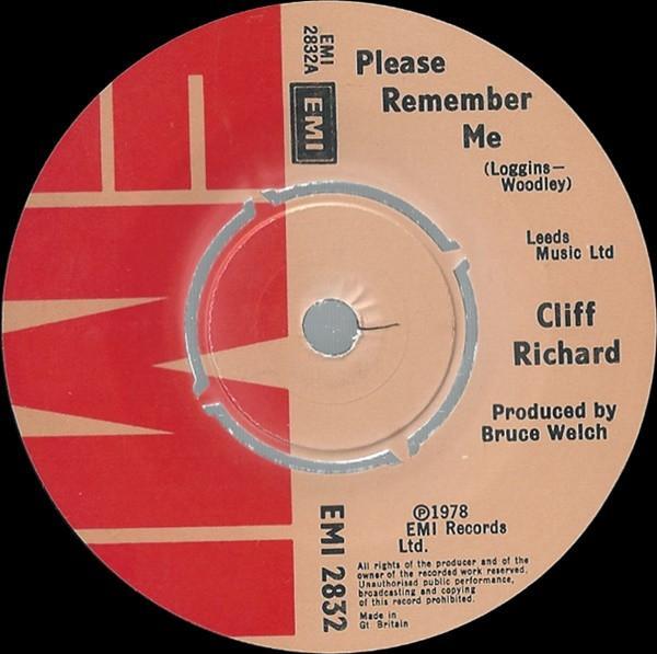 Cliff Richard - Please Remember Me