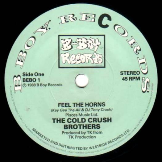 Cold Crush Brothers - Feel The Horns / We Can Do This