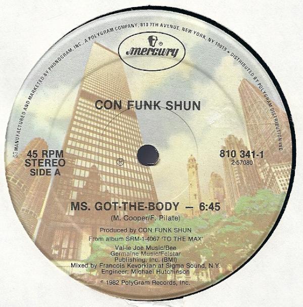 Con Funk Shun - Ms. Got-The-Body
