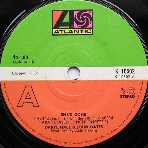 Daryl Hall & John Oates - She's Gone