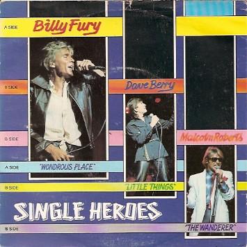 Dave Berry, Billy Fury, Malcolm Roberts - Single Heroes