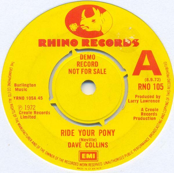 Dave Collins (3) - Ride Your Pony