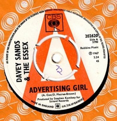 Davey Sands, The Essex (4) - Advertising Girl