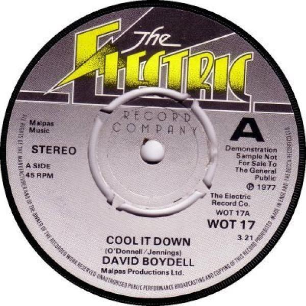David Boydell - Cool It Down