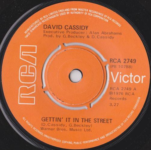 David Cassidy - Gettin' It In The Street