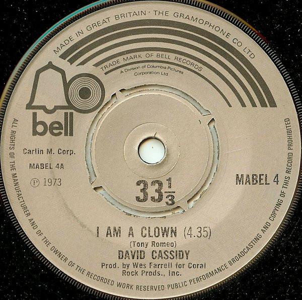 David Cassidy - I Am A Clown