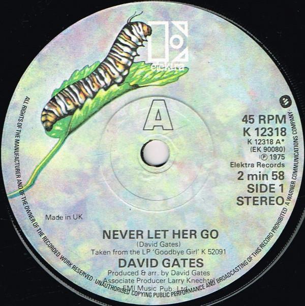 David Gates - Never Let Her Go
