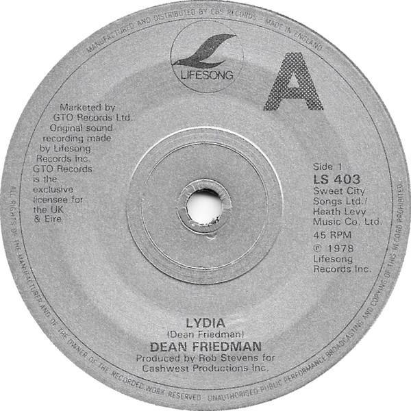 Dean Friedman - Lydia