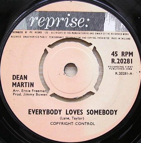 Dean Martin - Everybody Loves Somebody