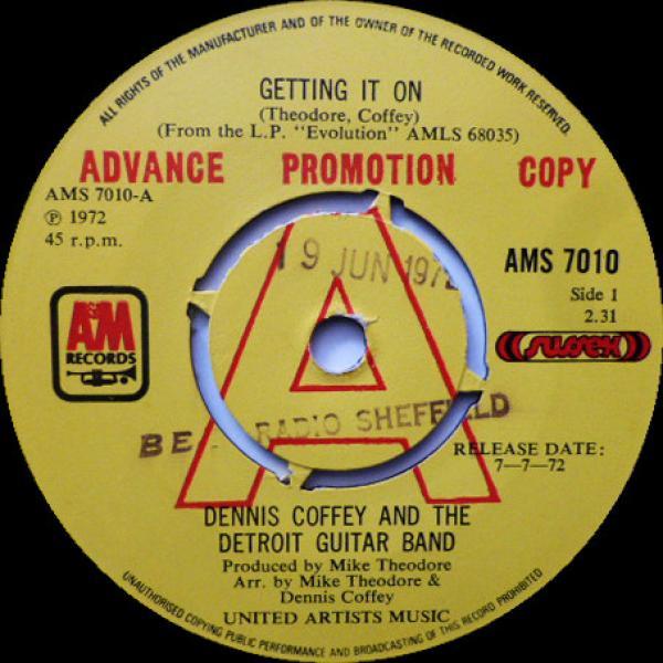Dennis Coffey And The Detroit Guitar Band - Getting It On